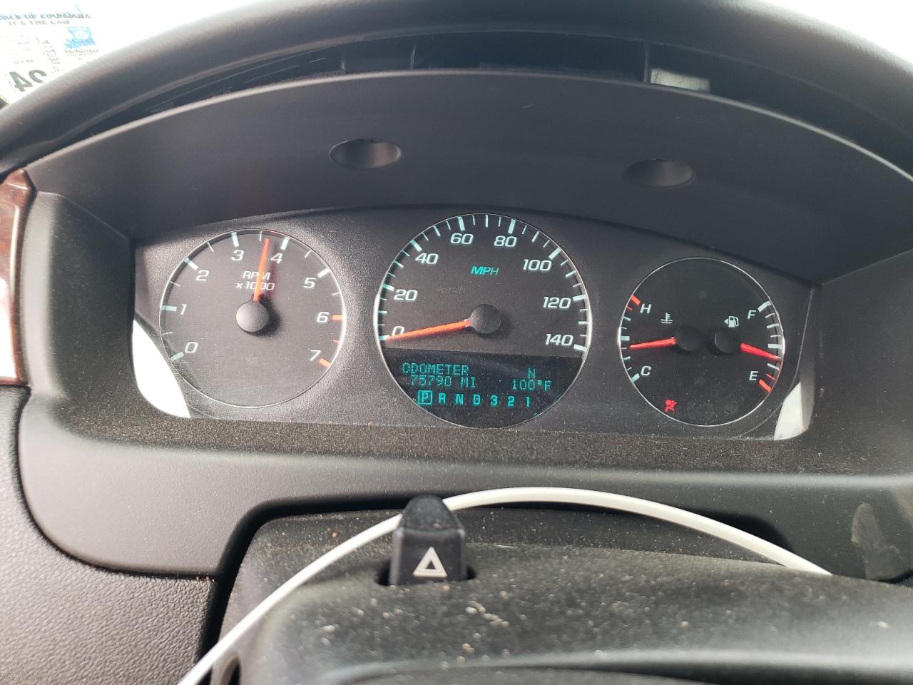 2G1WB5EK2A1251273 2010 Chevrolet Impala Lt