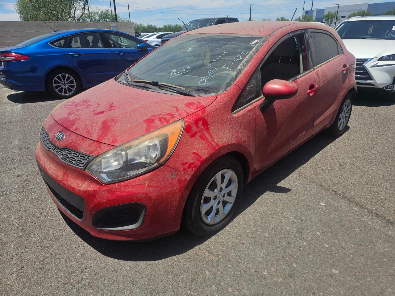 2013 Kia Rio Lx vin: KNADM5A36D6246854