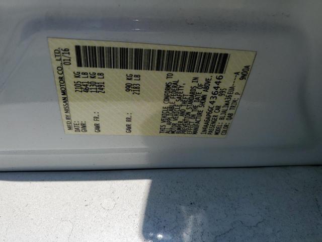 2016 NISSAN MAXIMA 3.5 - 1N4AA6AP6GC436446