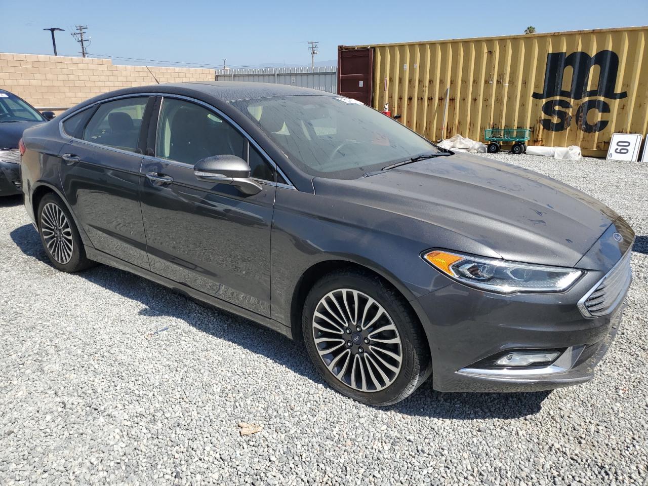 2017 Ford Fusion Titanium vin: 3FA6P0K98HR158881