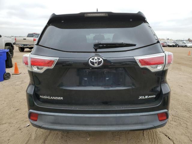 VIN 5TDJKRFH6ES065603 2014 Toyota Highlander, Xle no.6