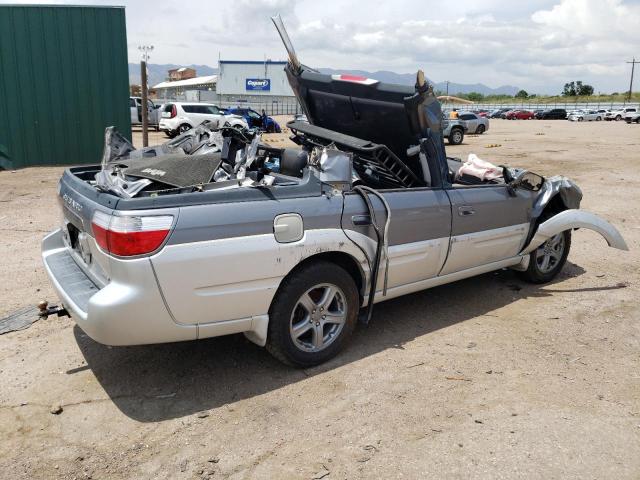 SUBARU BAJA TURBO 2005 silver  gas 4S4BT63C456106539 photo #4