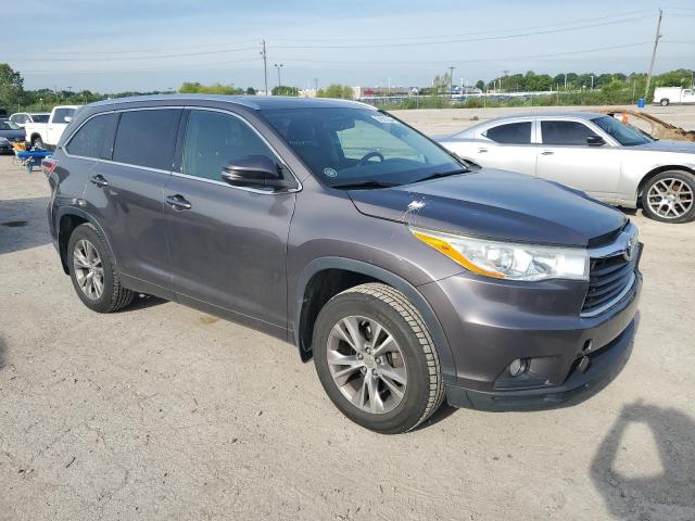 VIN 5TDJKRFH6ES021908 2014 Toyota Highlander, Xle no.4