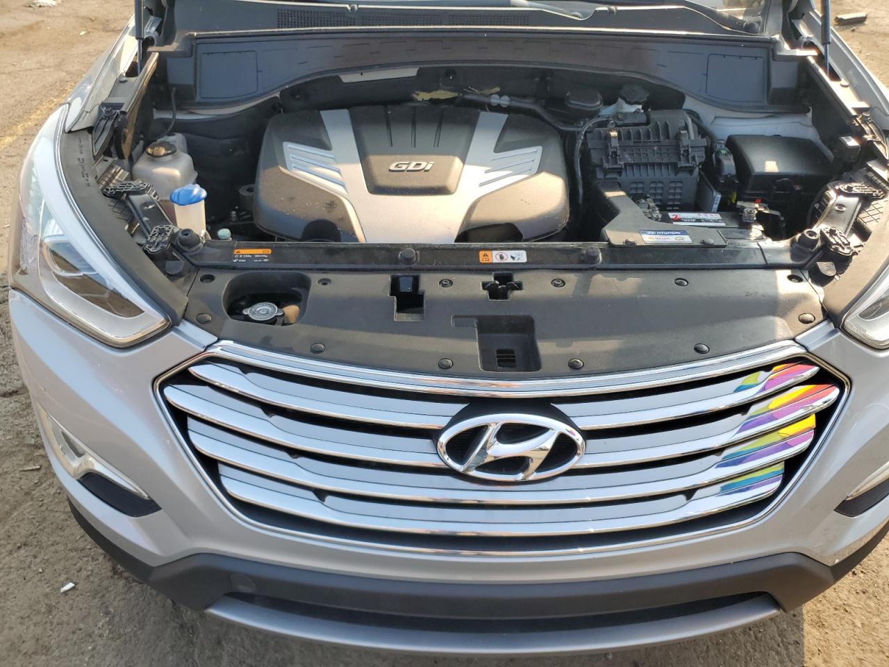 KM8SM4HF6FU110058 2015 Hyundai Santa Fe Gls