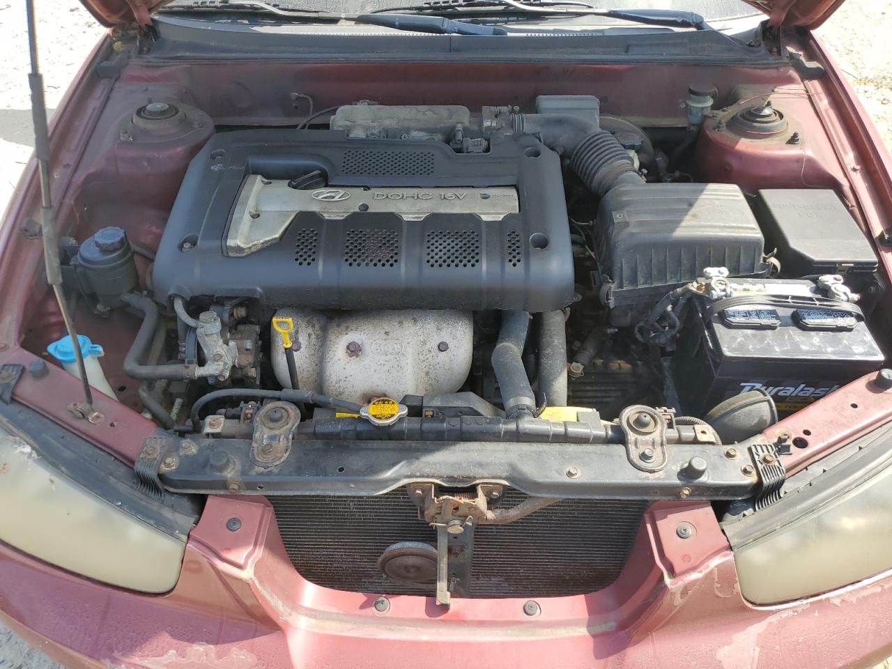 KMHDN45D22U391892 2002 Hyundai Elantra Gls