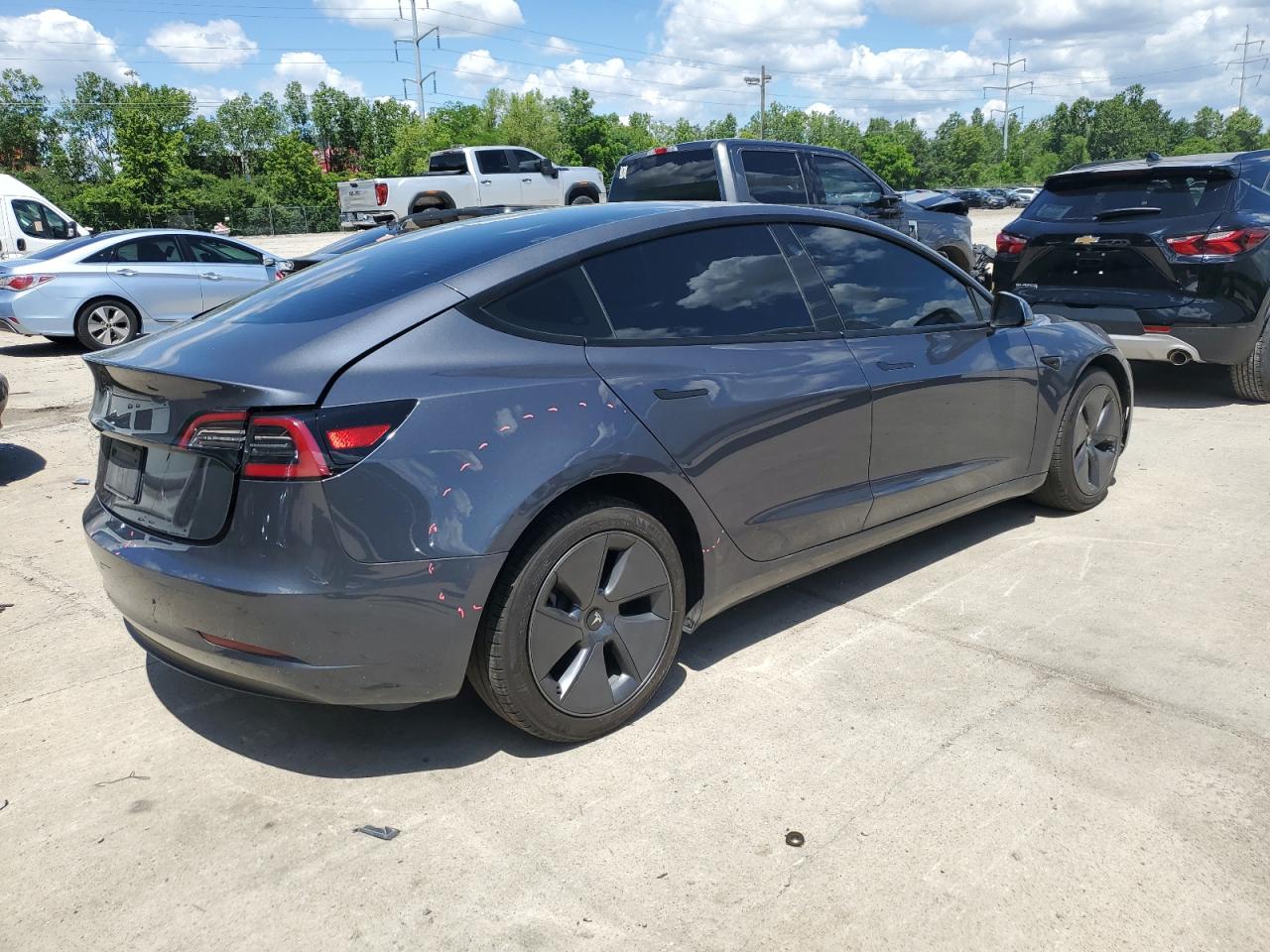 5YJ3E1EA2PF418593 2023 Tesla Model 3