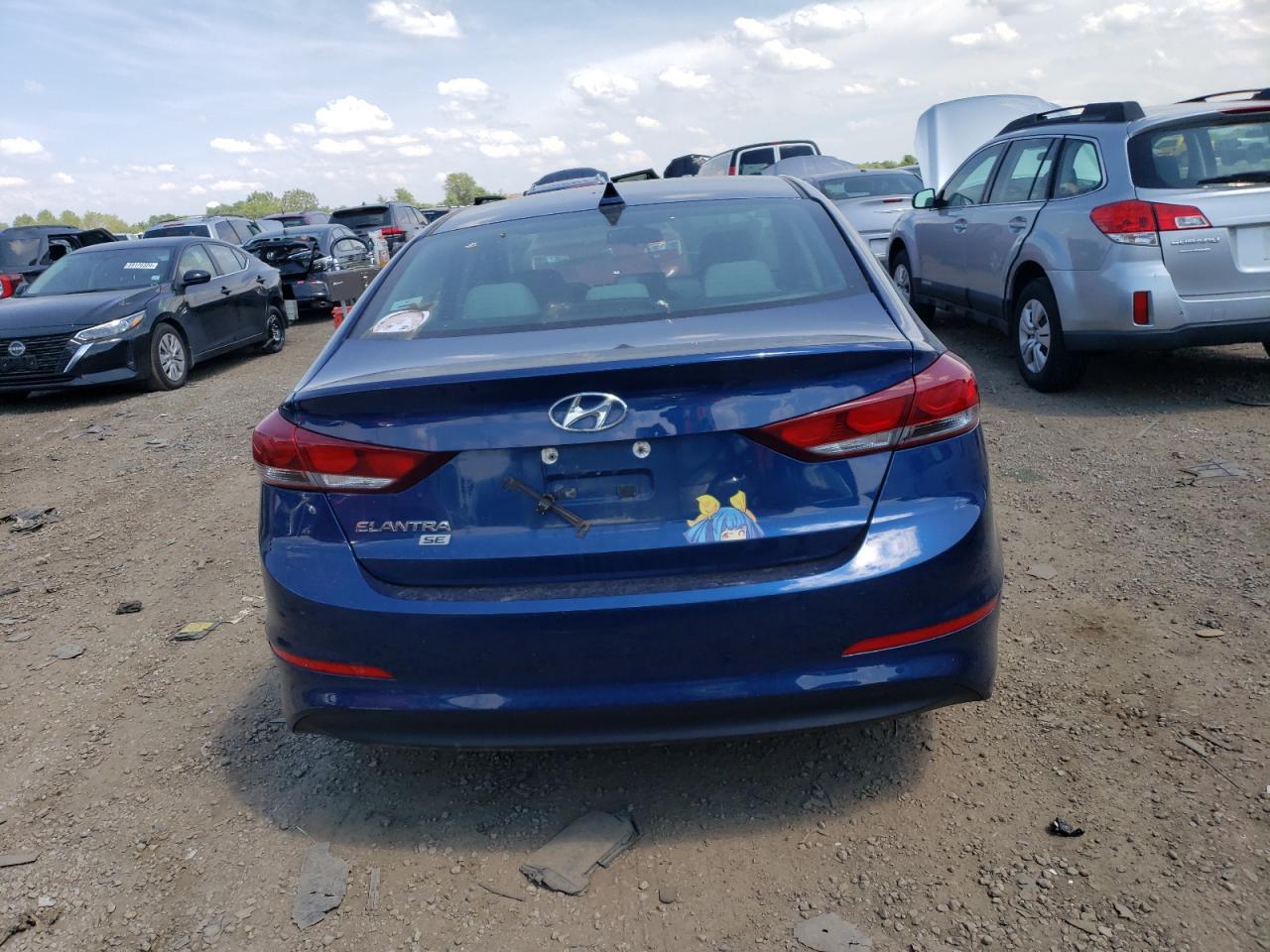 2017 Hyundai Elantra Se vin: 5NPD74LF9HH078540