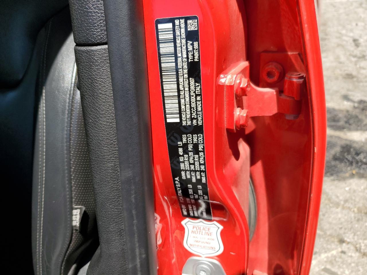 ZACCJBDBXJPG80907 2018 Jeep Renegade Limited