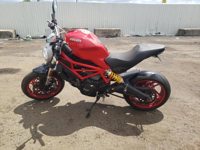 2018 DUCATI MONSTER 79 ML0MADBM8JT002214