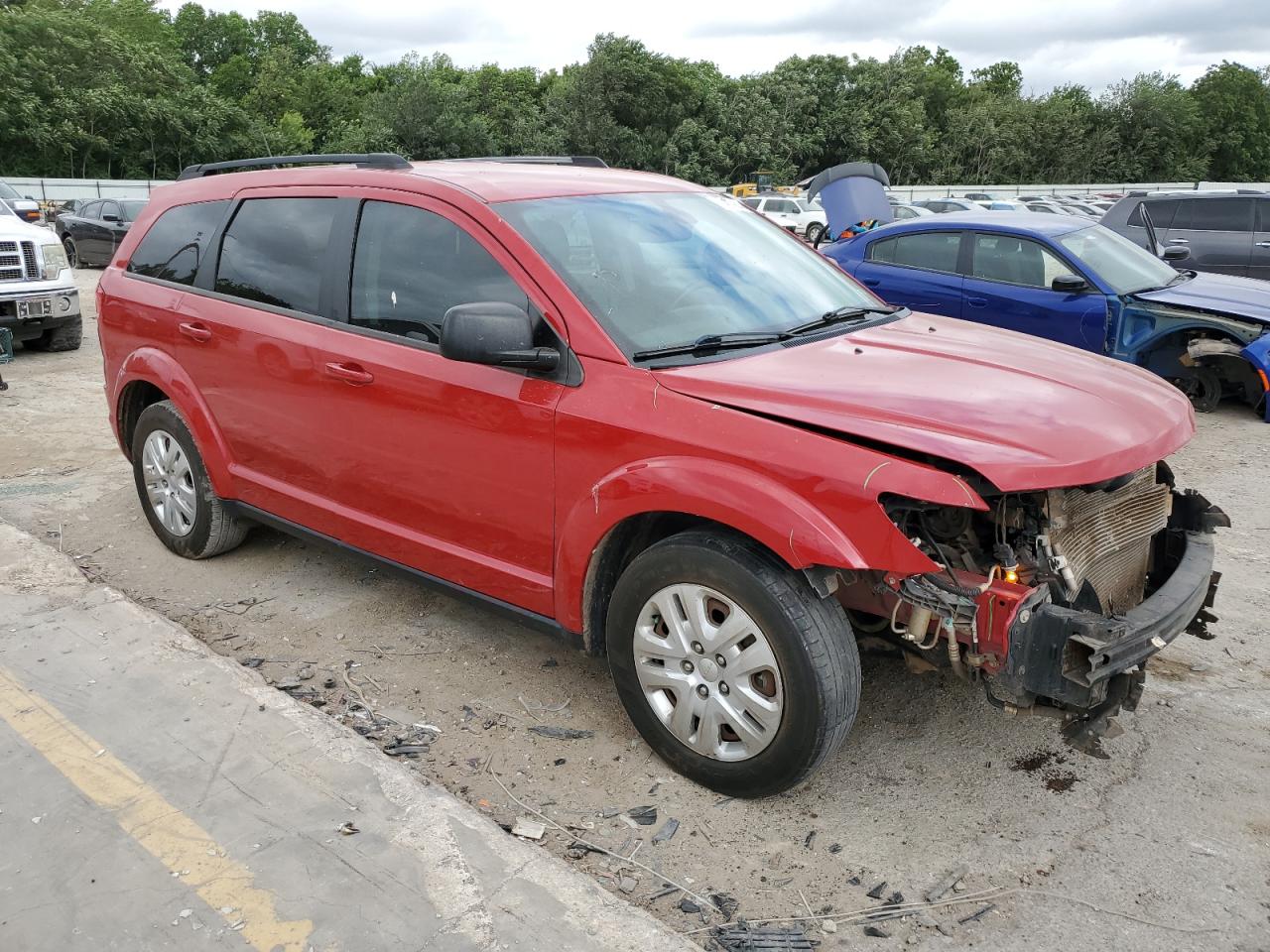 2018 Dodge Journey Se vin: 3C4PDCAB0JT385567