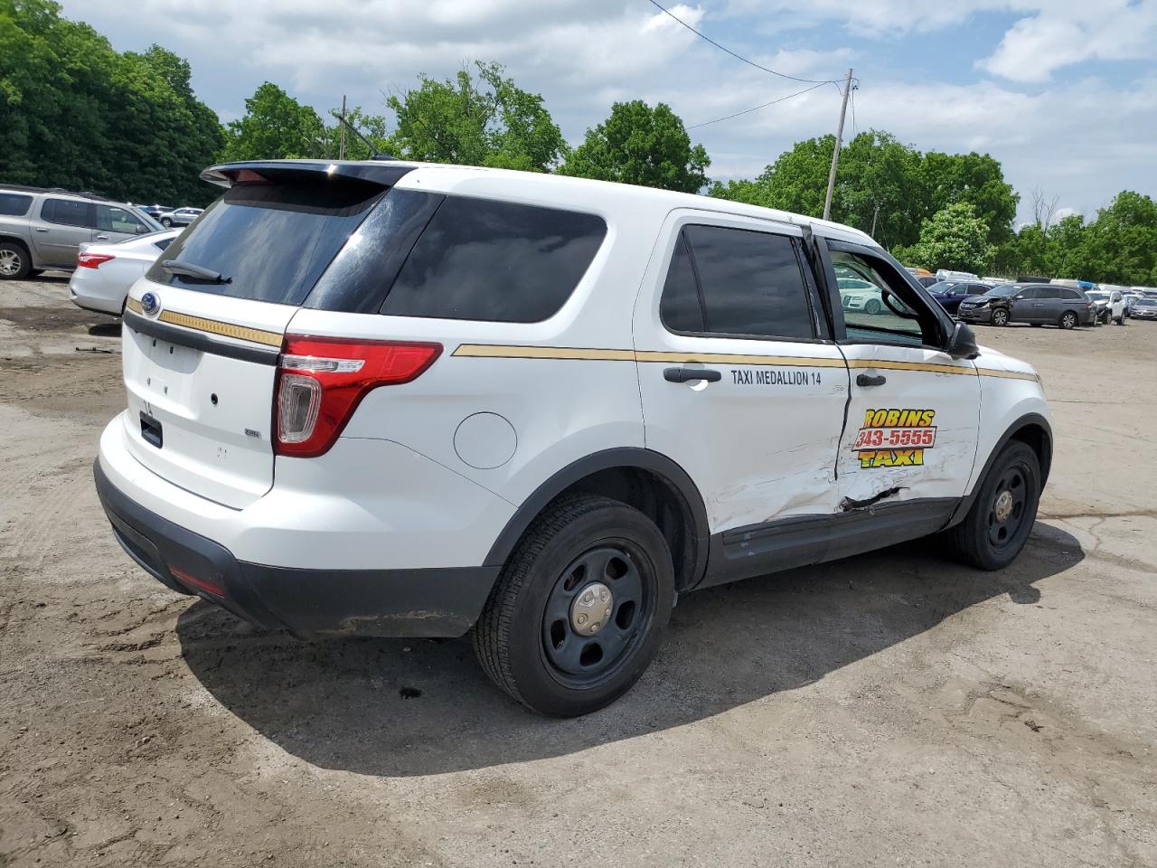 1FM5K8AR6EGC60943 2014 Ford Explorer Police Interceptor