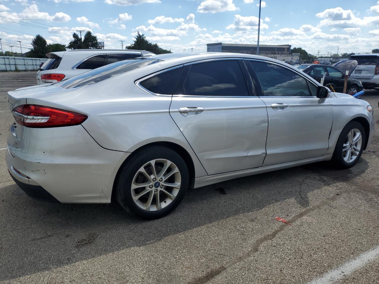 2019 Ford Fusion Sel vin: 3FA6P0MU4KR138863