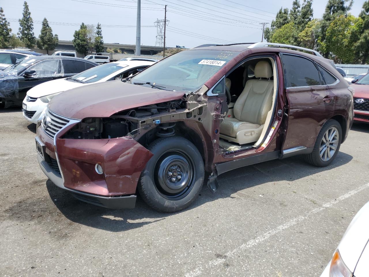 2T2ZK1BA9EC146760 2014 Lexus Rx 350