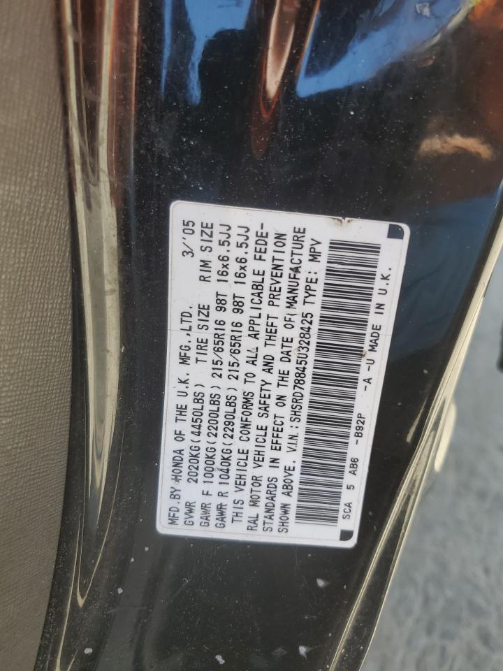 SHSRD78845U328425 2005 Honda Cr-V Ex