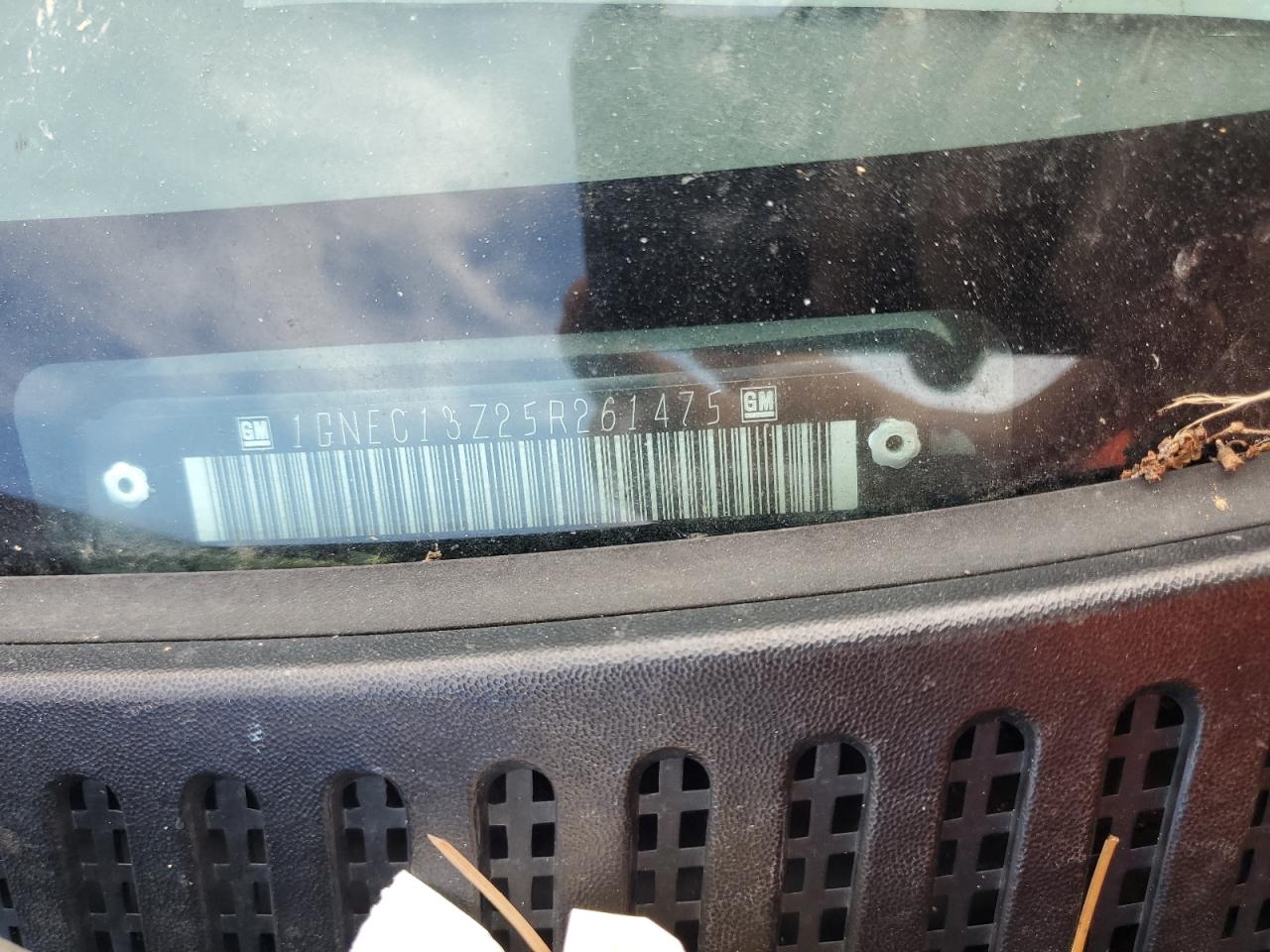 1GNEC13Z25R261475 2005 Chevrolet Tahoe C1500