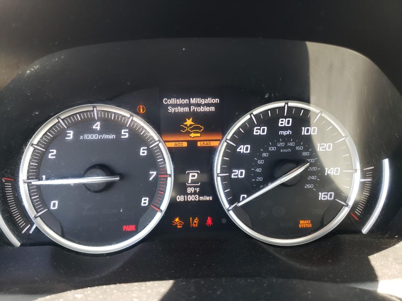 19UUB3F73FA009457 2015 Acura Tlx Advance