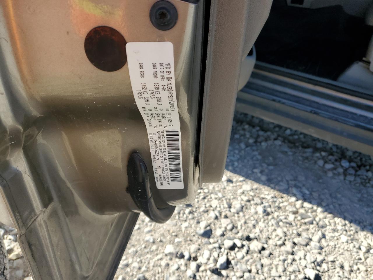 1J4HS48N85C663515 2005 Jeep Grand Cherokee Laredo