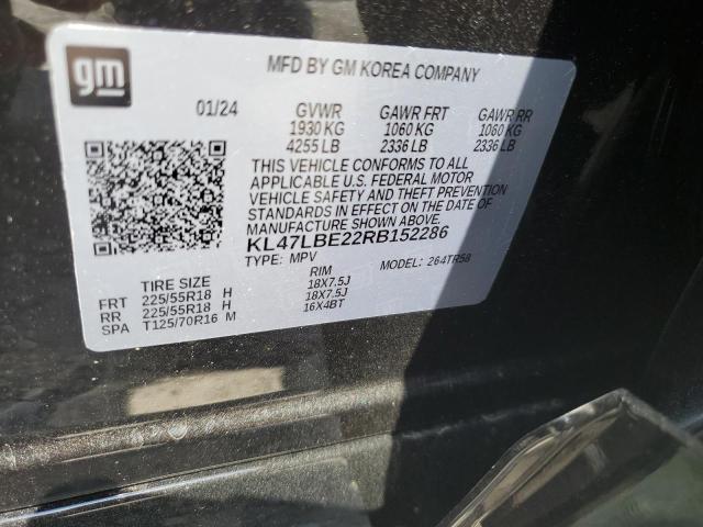 2024 BUICK ENVISTA SP - KL47LBE22RB152286