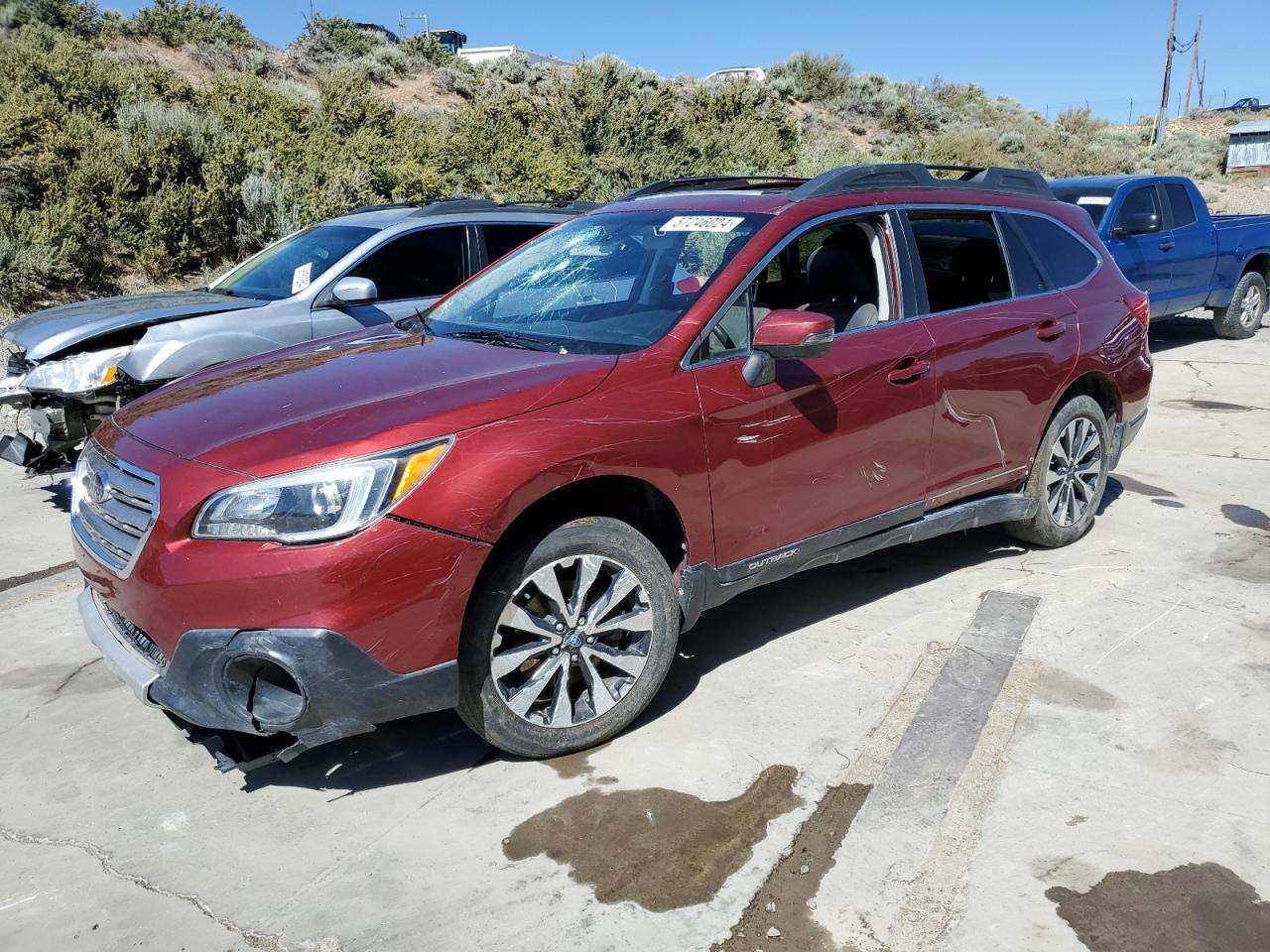 2017 Subaru Outback 2.5I Limited vin: 4S4BSANC9H3219220