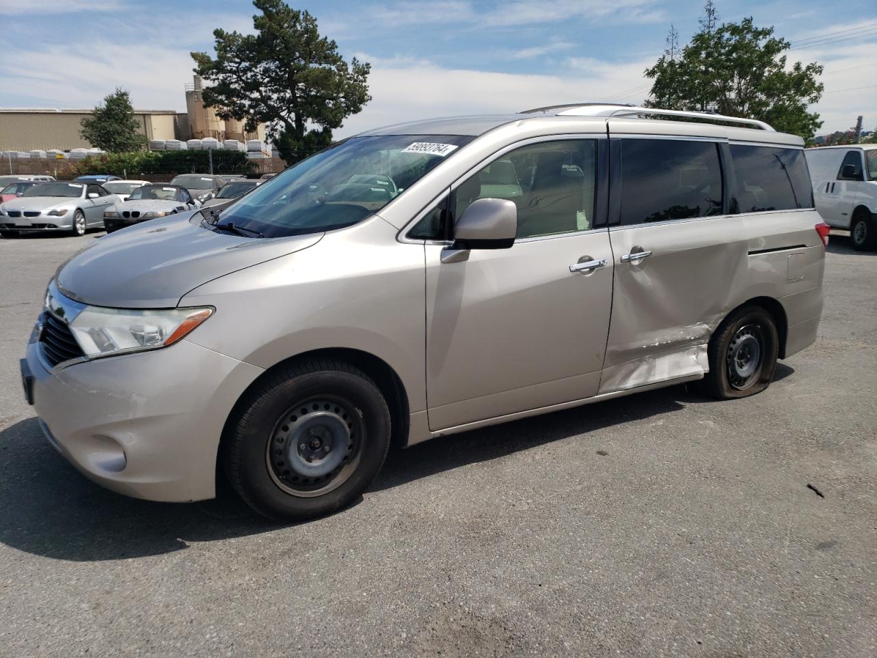 2012 Nissan Quest S vin: JN8AE2KP1C9043584