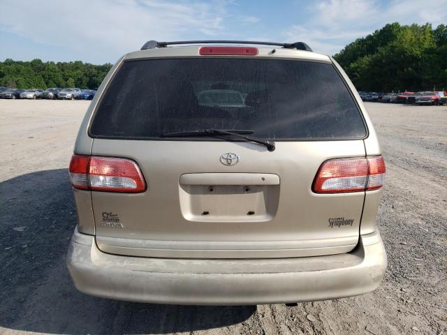 2002 Toyota Sienna Le VIN: 4T3ZF13C62U499404 Lot: 58142534