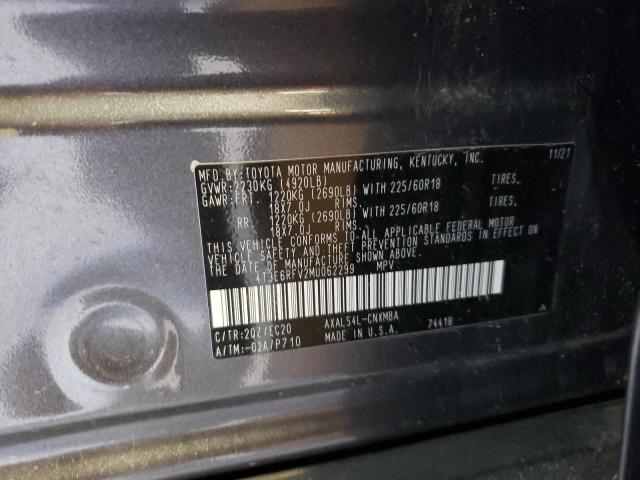 2021 TOYOTA RAV4 XSE - 4T3E6RFV2MU062299