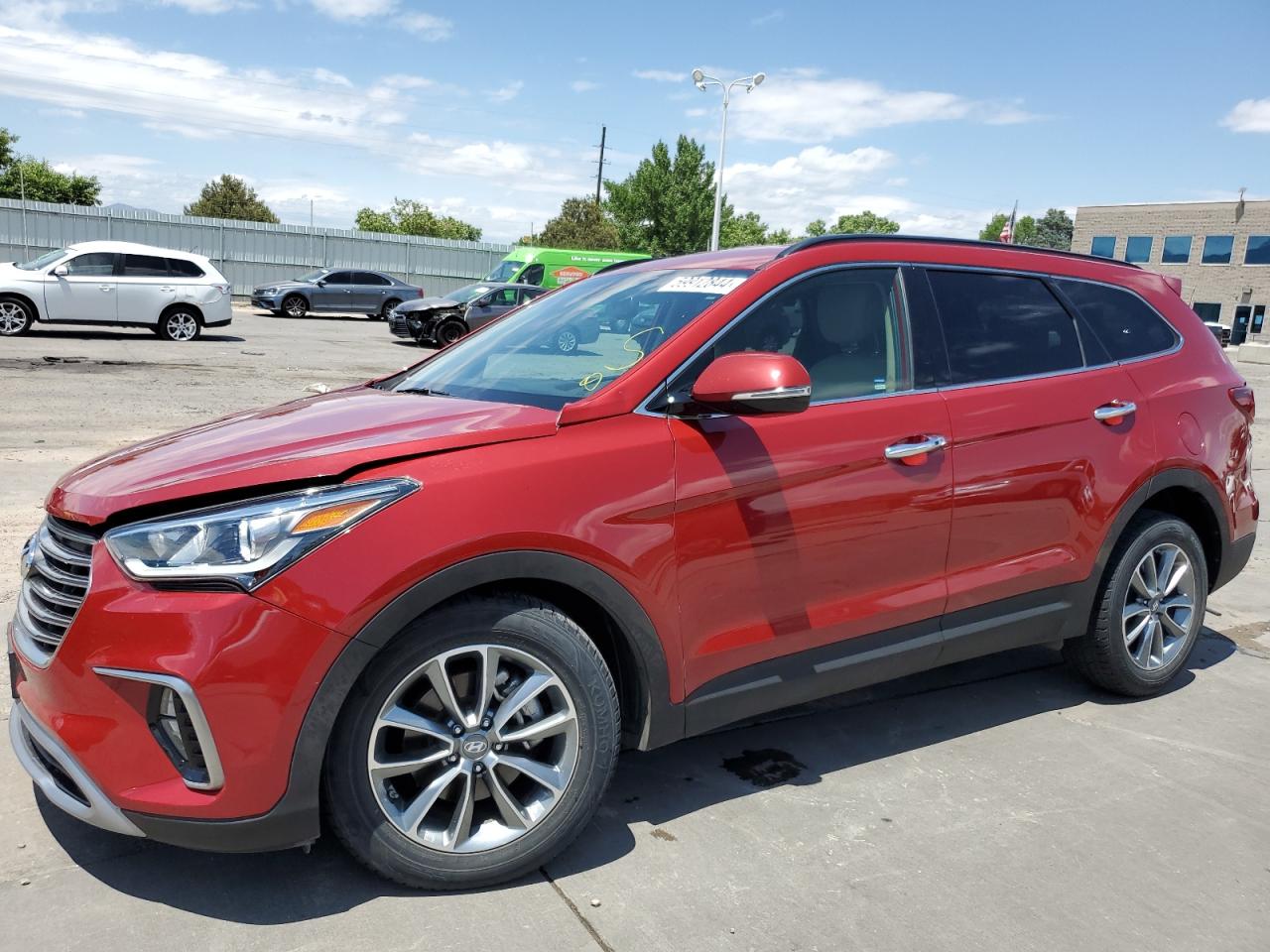 KM8SNDHF1HU245254 2017 Hyundai Santa Fe Se