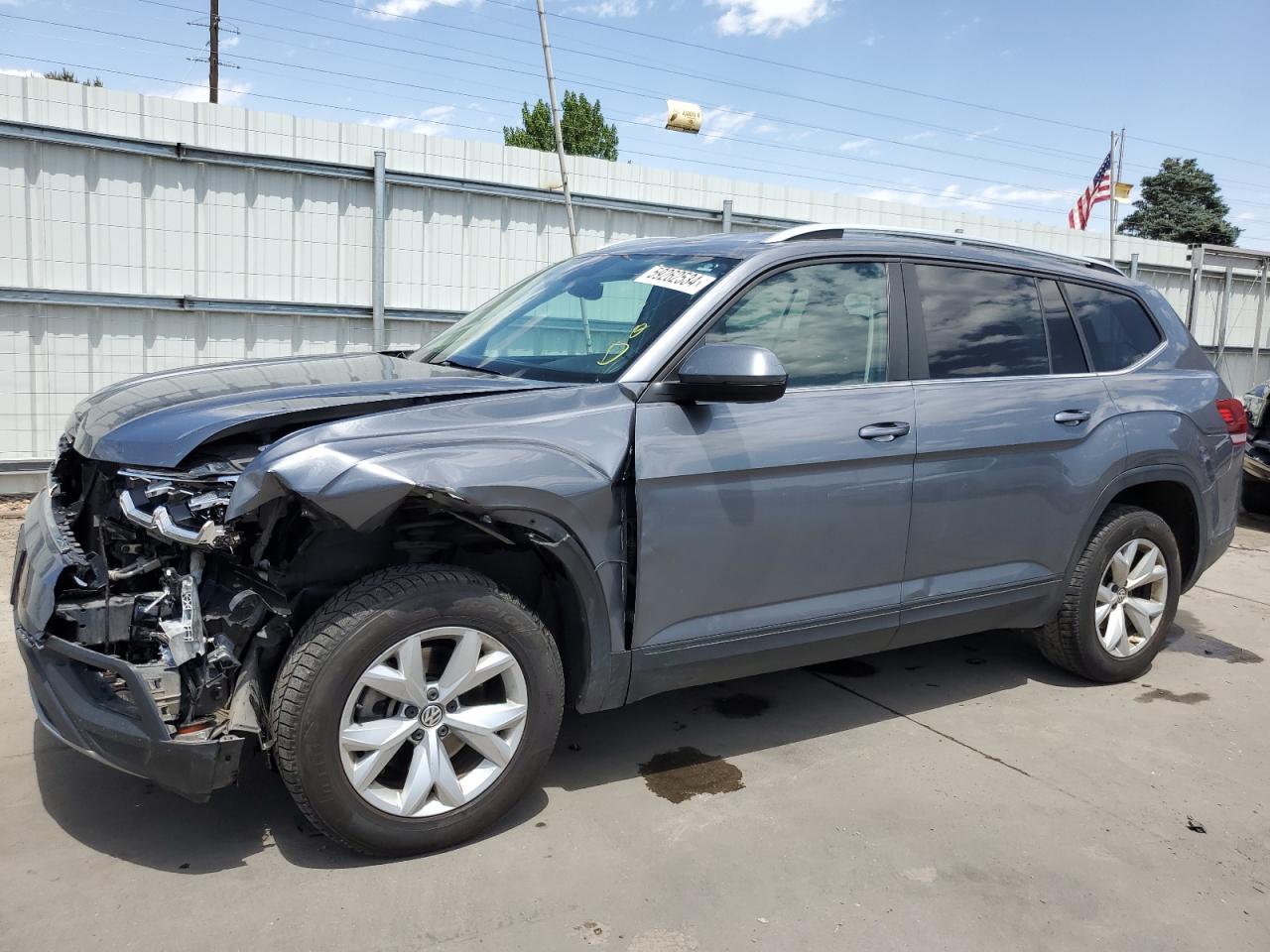 2019 Volkswagen Atlas Se vin: 1V2UR2CA0KC566344