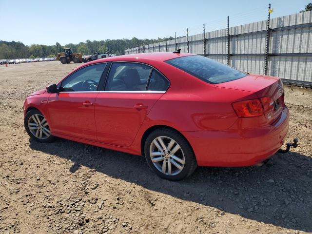 VOLKSWAGEN JETTA SE 2014 red  gas 3VWD07AJ2EM434486 photo #3