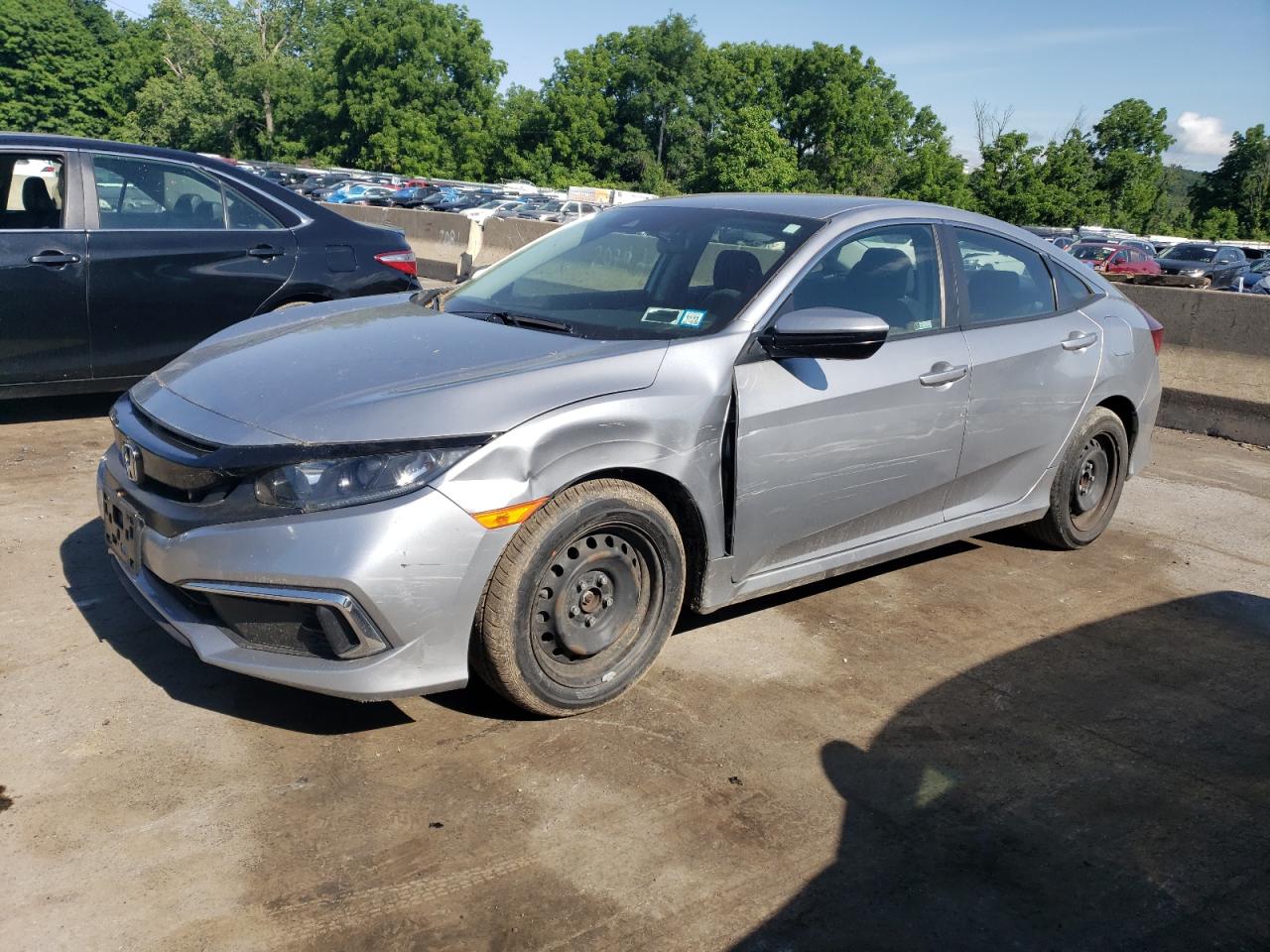 Lot #2810830609 2020 HONDA CIVIC LX