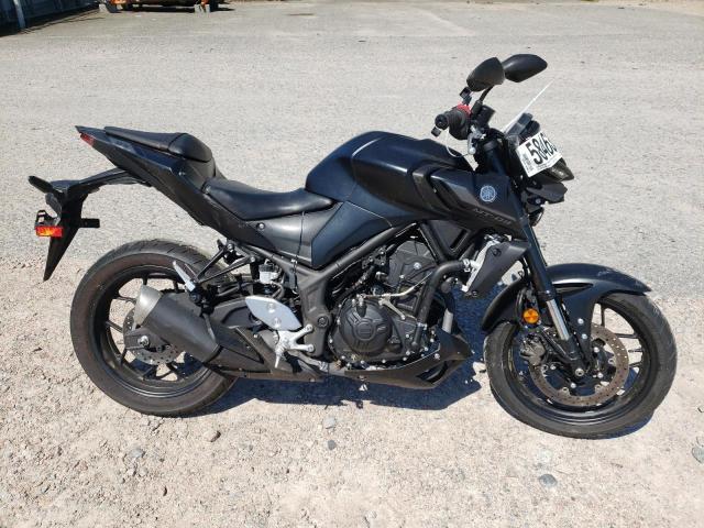 YAMAHA MT-03 2022 black  gas MH3RH20Y7NK007901 photo #1