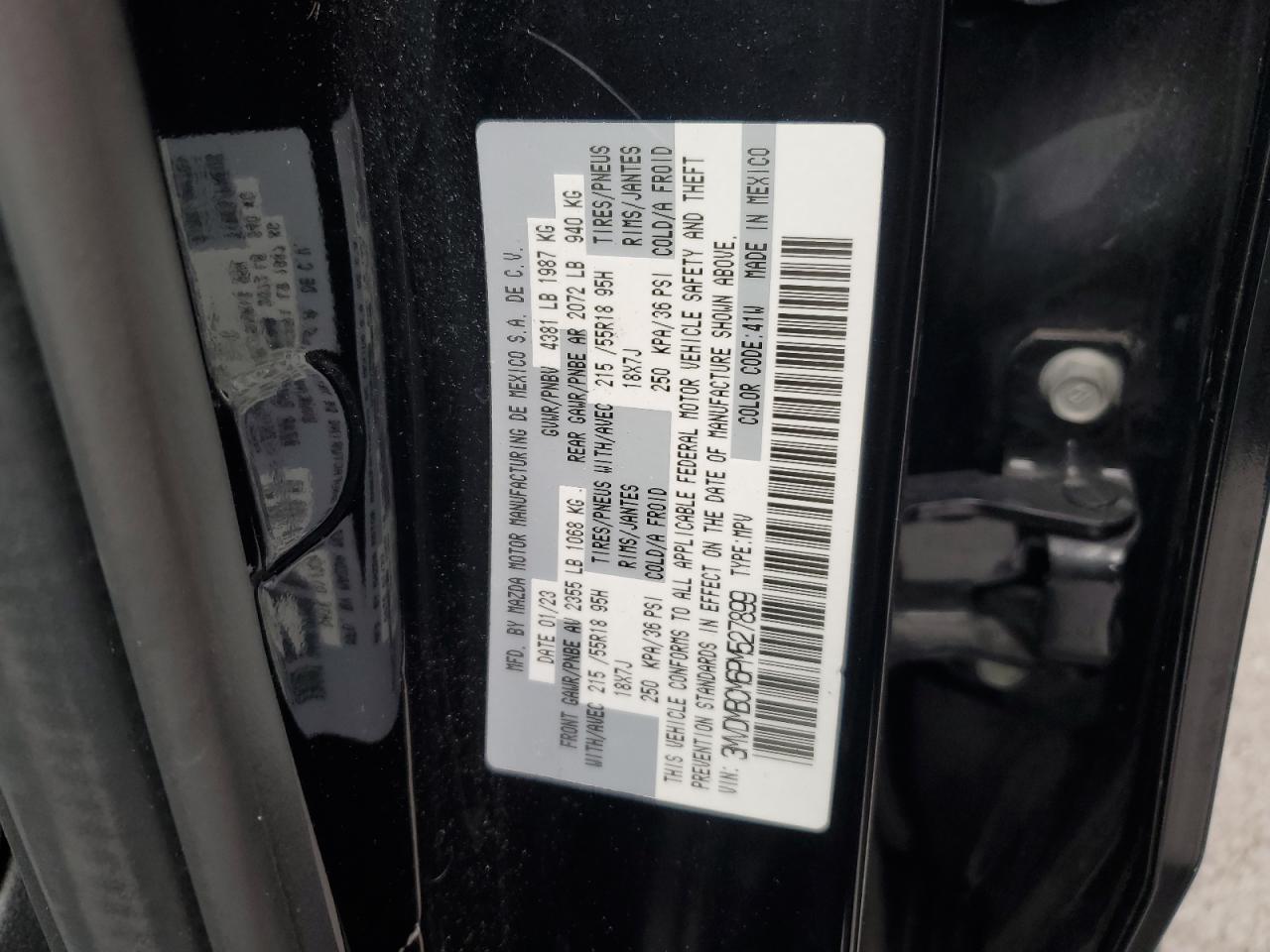 3MVDMBCM6PM527899 2023 Mazda Cx-30 Preferred