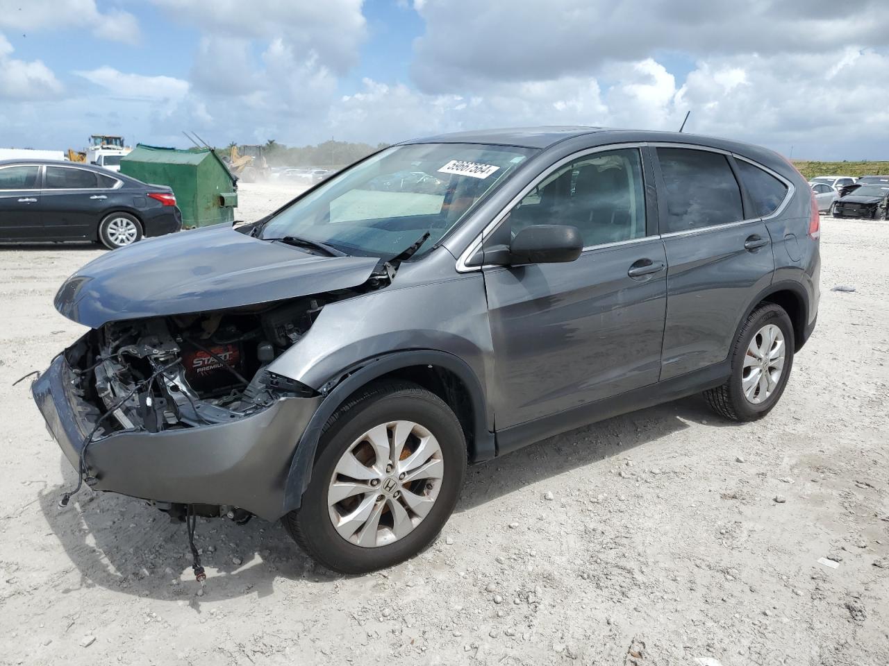 2014 Honda Cr-V Ex vin: 3CZRM3H51EG705593