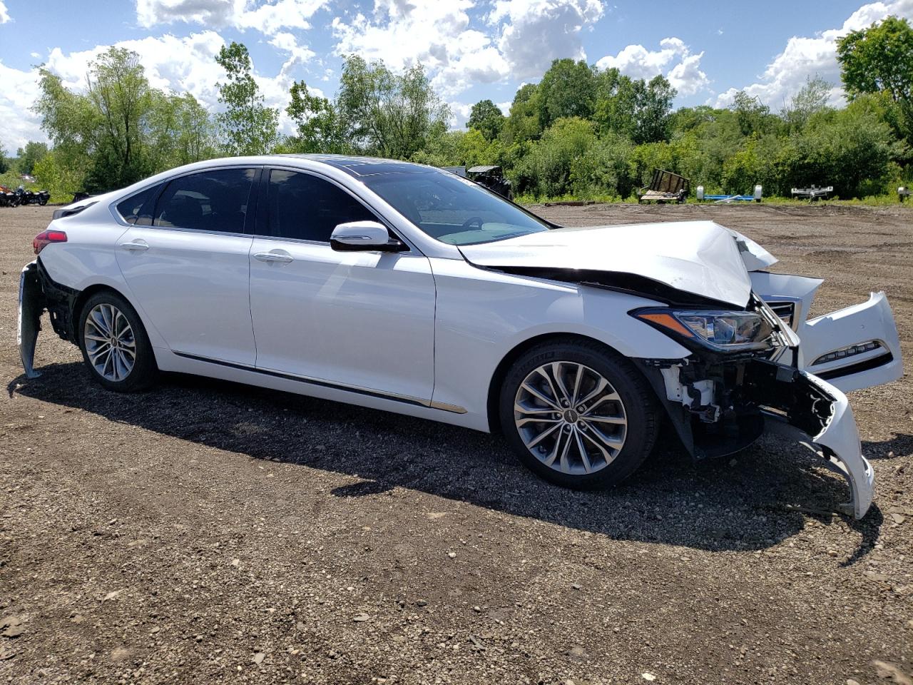 KMHGN4JE2HU177585 2017 Genesis G80 Base