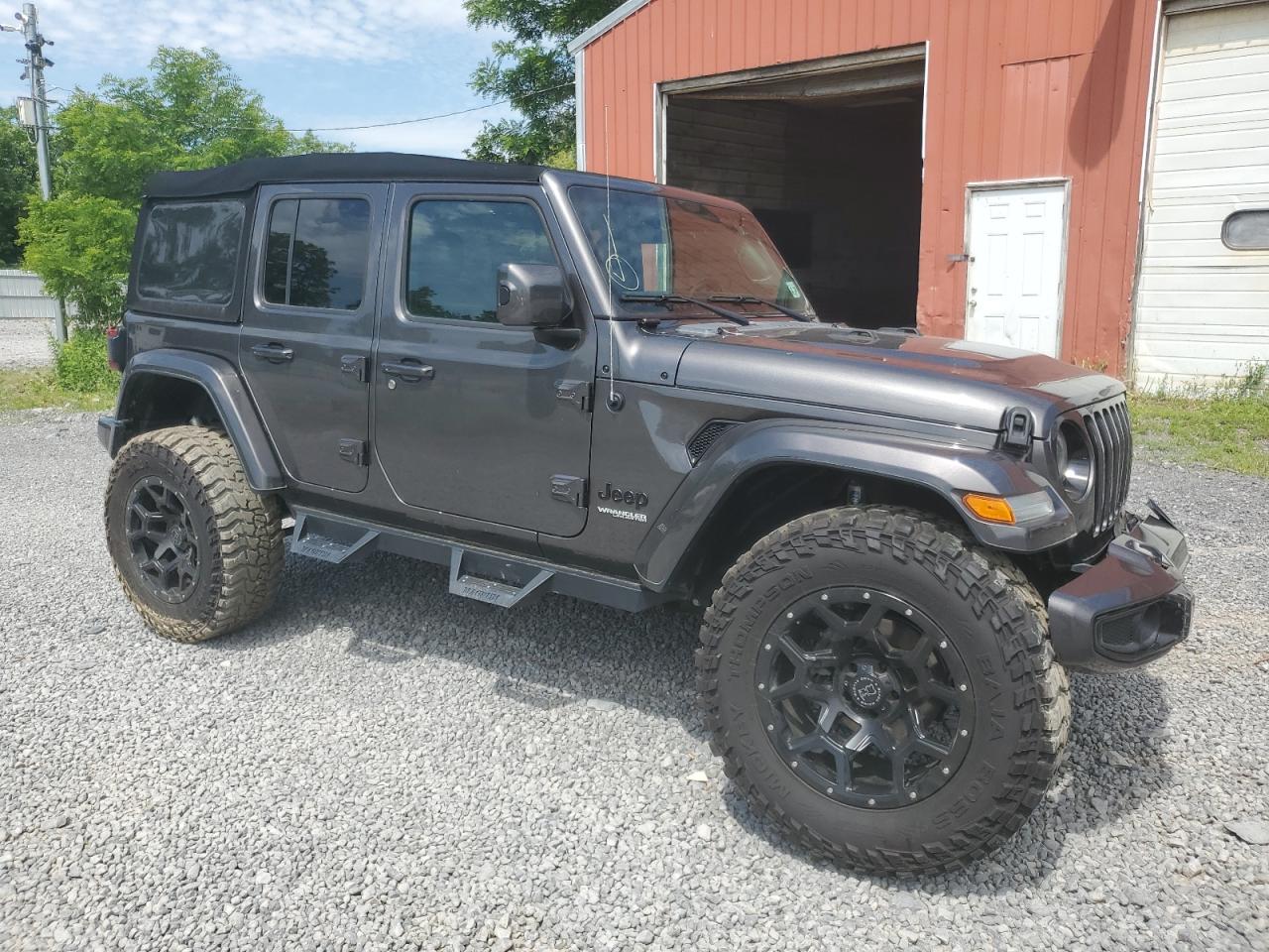 2021 Jeep Wrangler Unlimited Sahara vin: 1C4HJXEN4MW651695