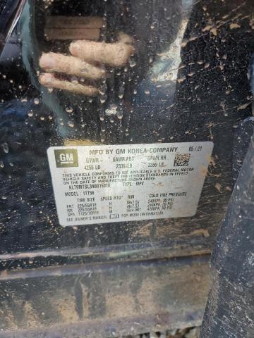 2022 Chevrolet Trailblazer Rs VIN: KL79MTSL3NB015010 Lot: 58274814