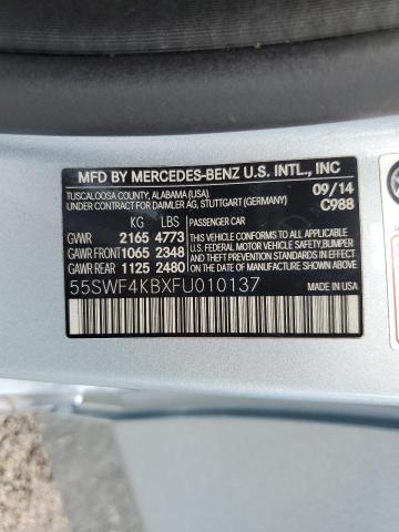 2015 MERCEDES-BENZ C 300 4MAT - 55SWF4KBXFU010137
