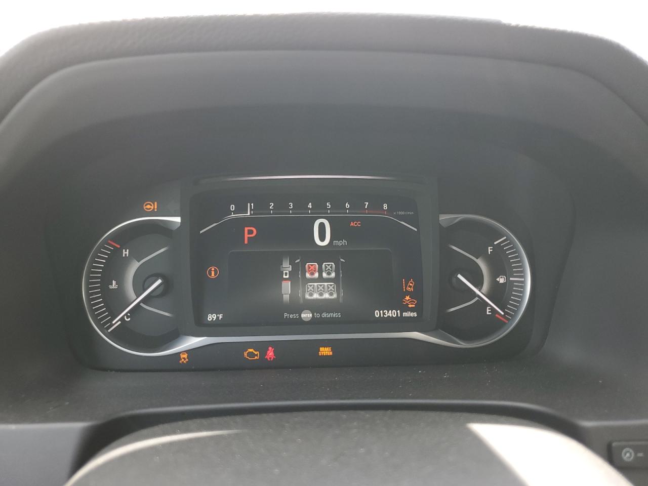 5FNYF8H58PB011419 2023 Honda Passport Exl