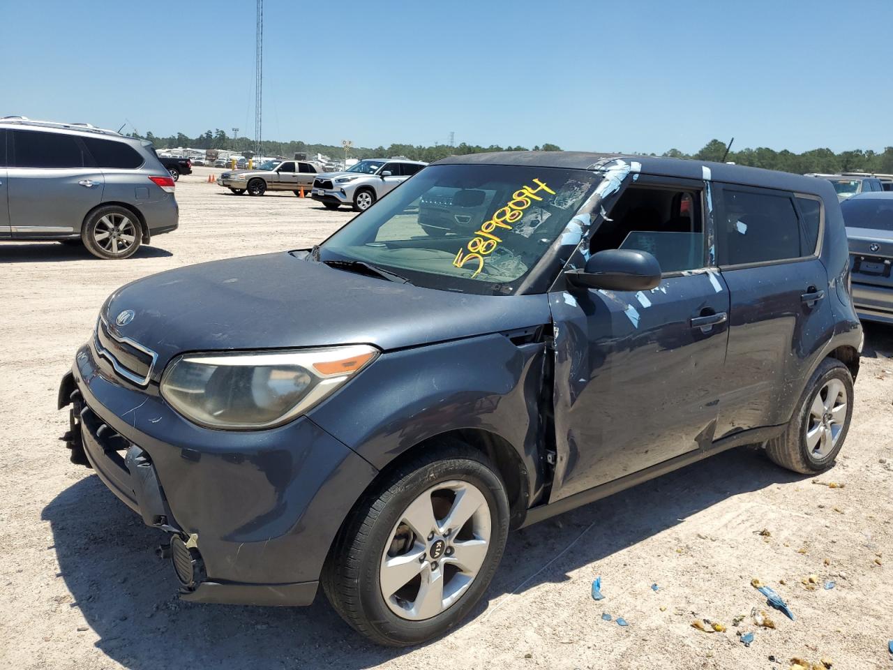 2015 Kia Soul + vin: KNDJP3A57F7174546