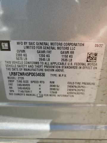 2023 Buick Envision Essence VIN: LRBFZNR45PD034830 Lot: 59628334