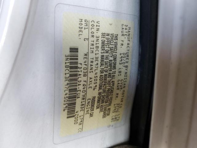 2007 Nissan Versa S VIN: 3N1BC13E97L450596 Lot: 60734274