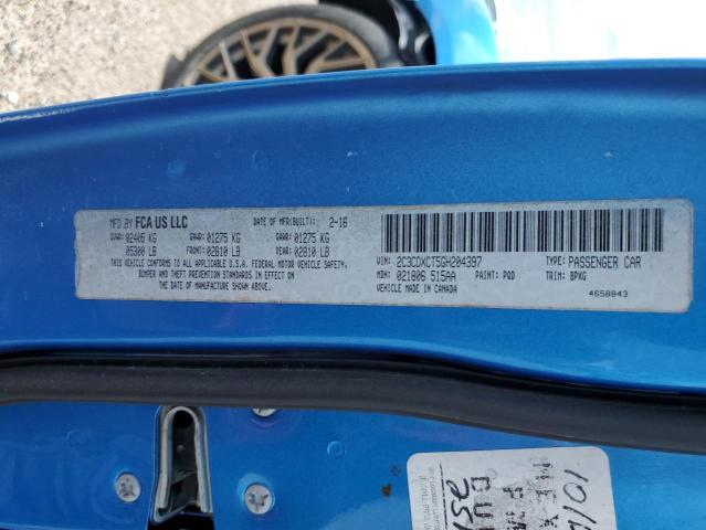 2016 DODGE CHARGER R/ - 2C3CDXCT5GH204397