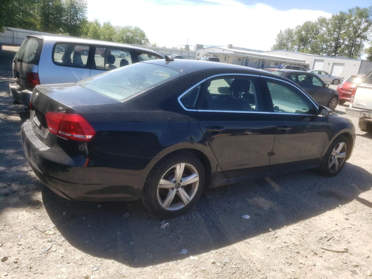 2012 Volkswagen Passat Se vin: 1VWBP7A31CC008663