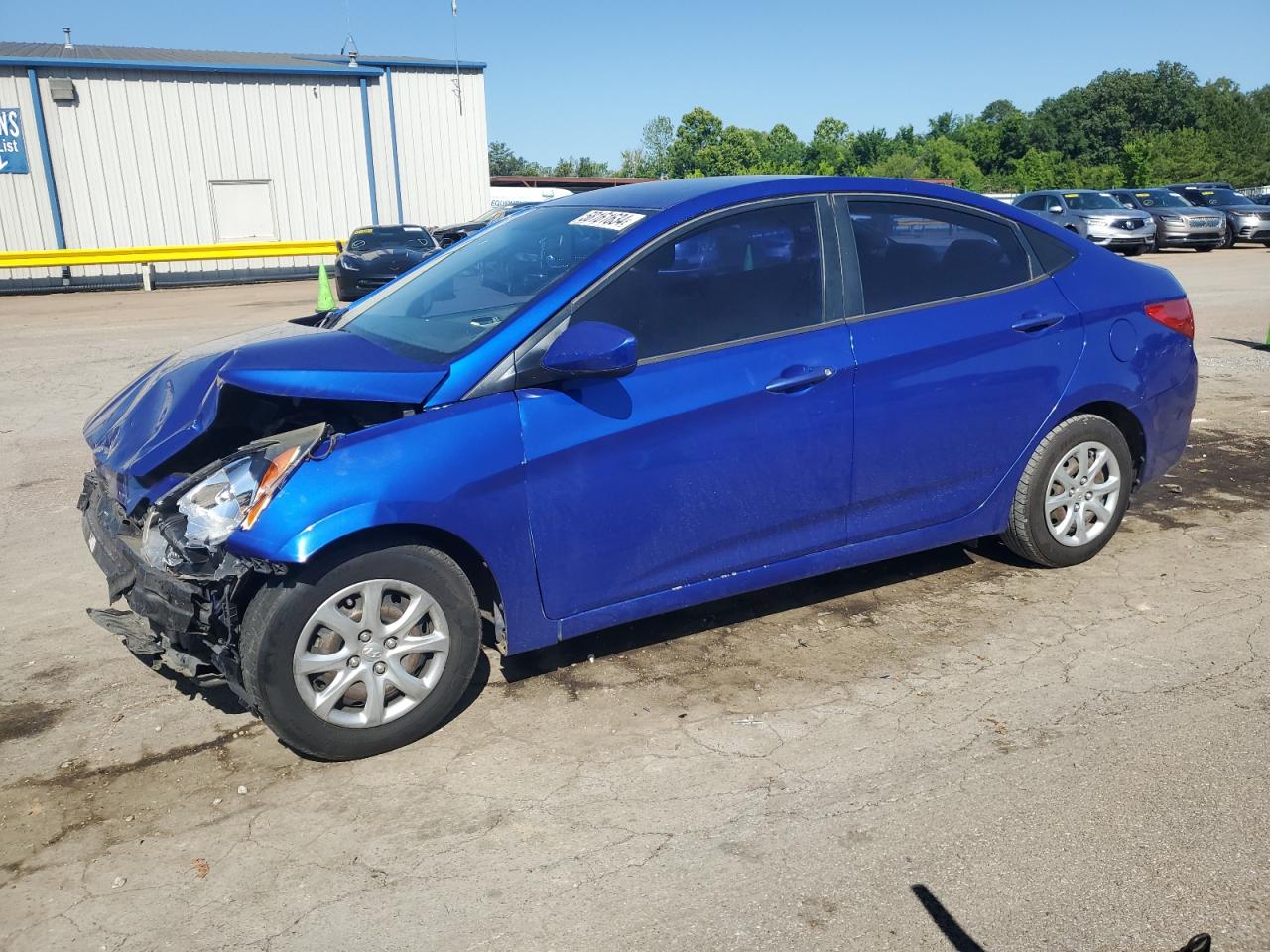 2013 Hyundai Accent Gls vin: KMHCT4AE4DU585259