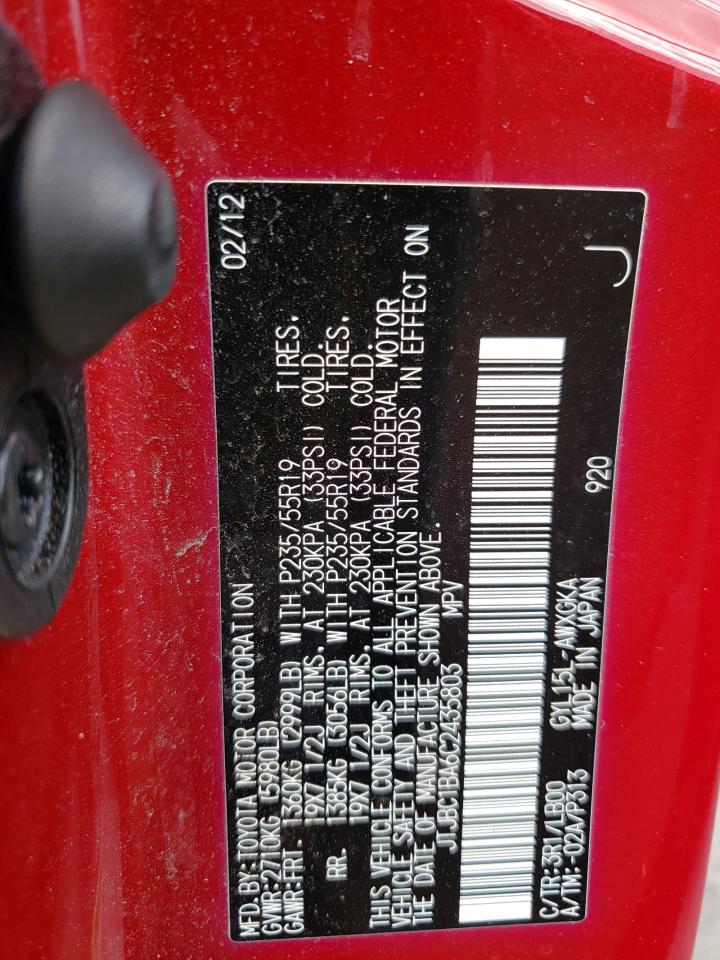 JTJBC1BA6C2435803 2012 Lexus Rx 450