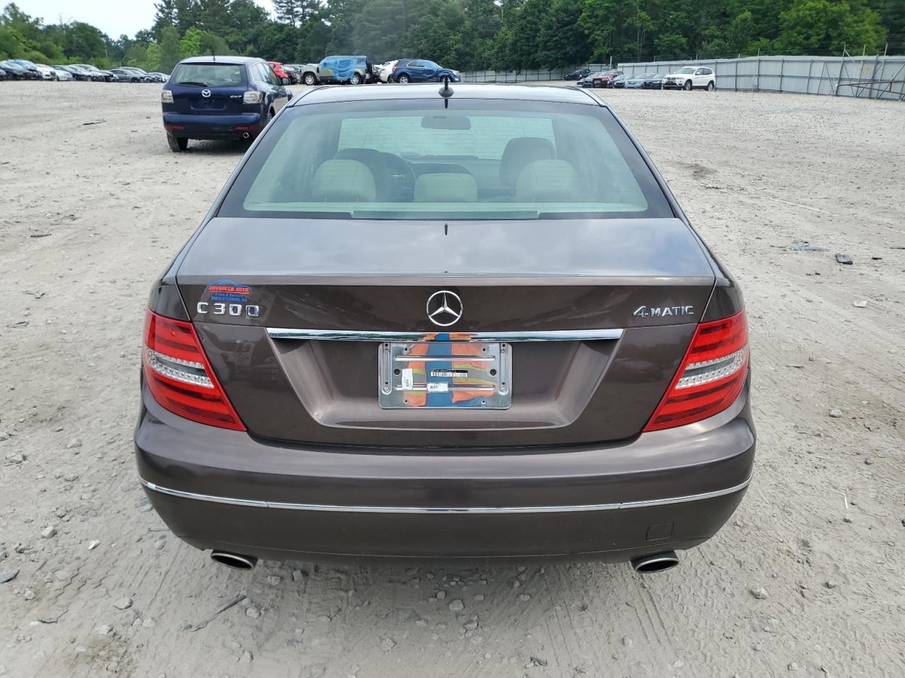 WDDGF8AB6DR266710 2013 Mercedes-Benz C 300 4Matic