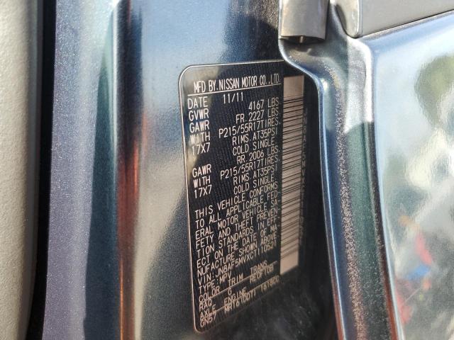 2012 Nissan Juke S VIN: JN8AF5MVXCT110521 Lot: 61189574