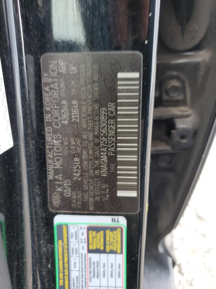 KNAGM4A75F5630899 2015 Kia Optima Lx