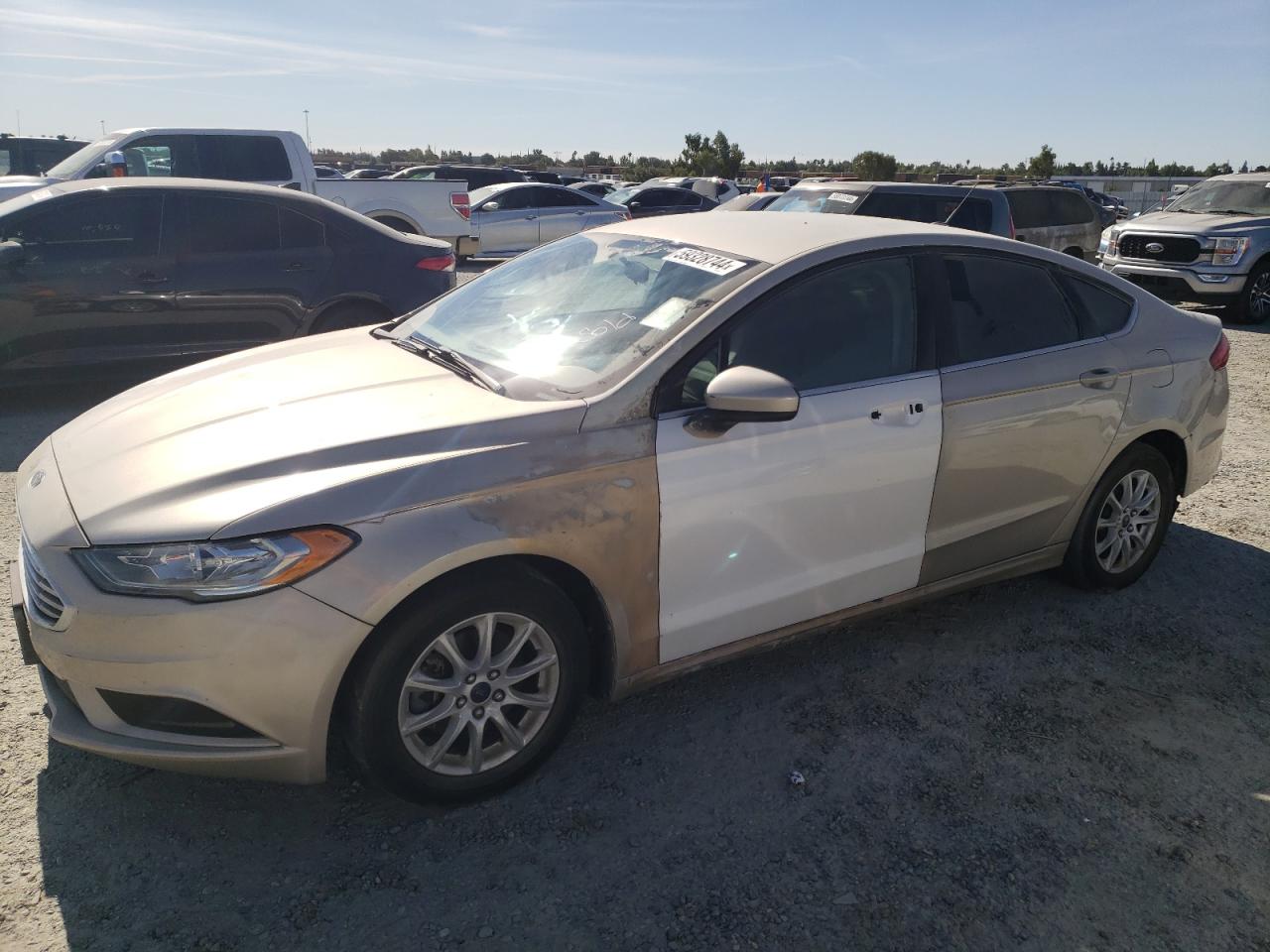 2017 Ford Fusion S vin: 3FA6P0G75HR251641