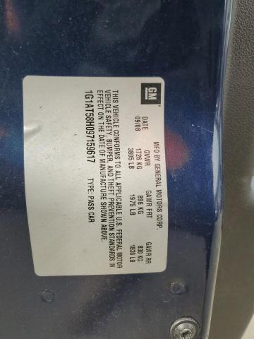 2009 Chevrolet Cobalt Lt VIN: 1G1AT58H097159617 Lot: 58102114